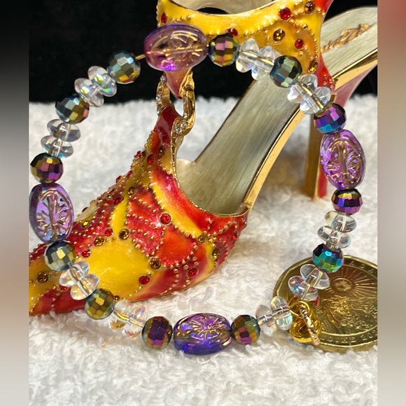 💖💜 Memory wire cuff bracelet with clasp - Picture 4 of 8